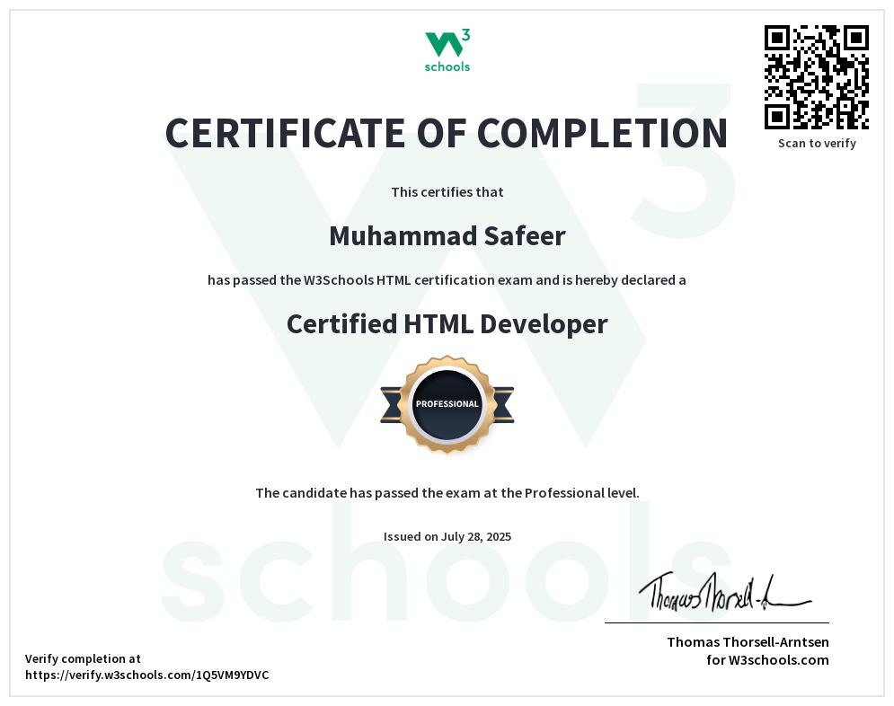 mailerlite Certificate